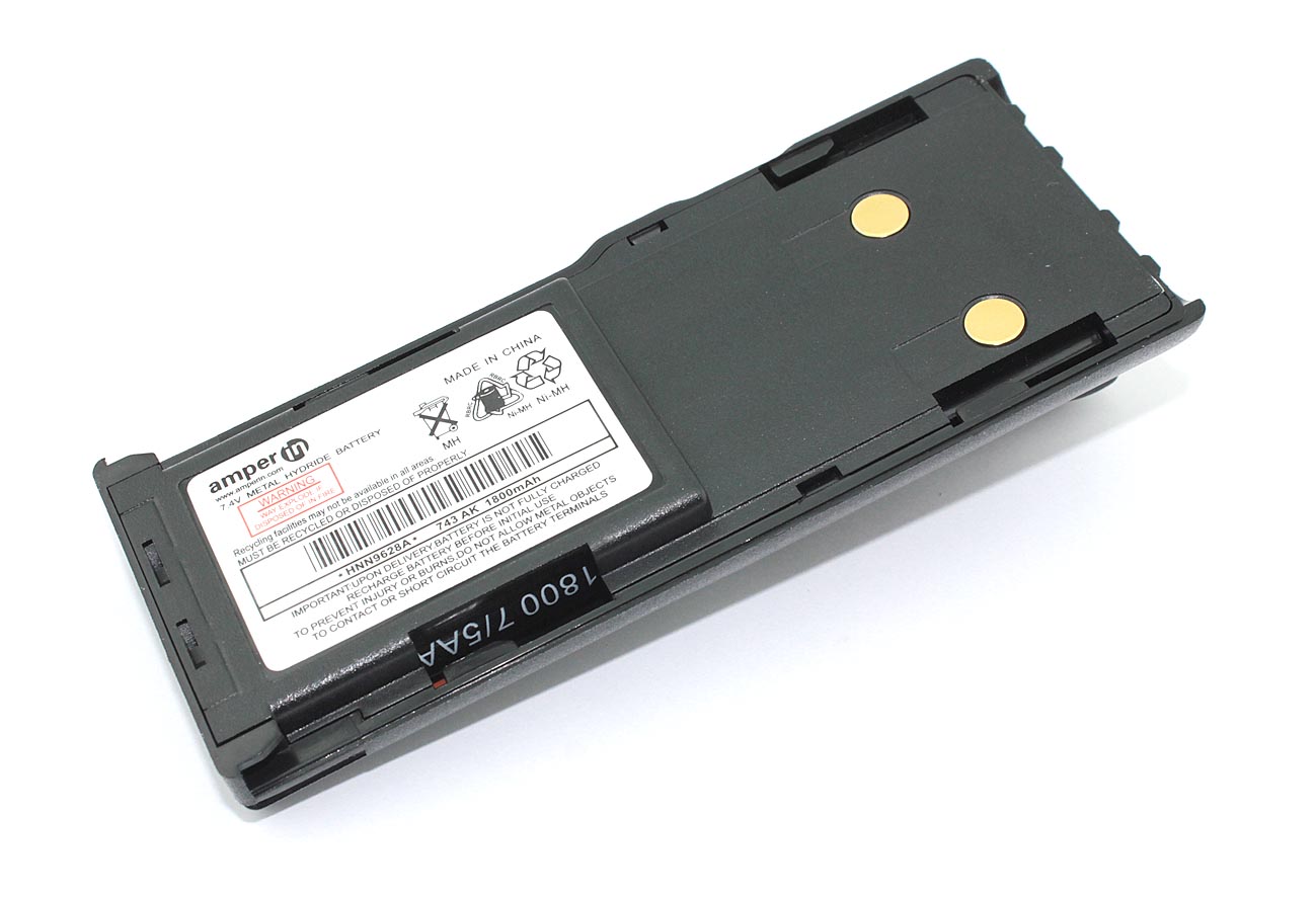 Аккумулятор Amperin для Motorola CT150, CT250, CT450, GP88, GP308, P040, P060,  Ni-MH, 1800mAh, 7.4V
