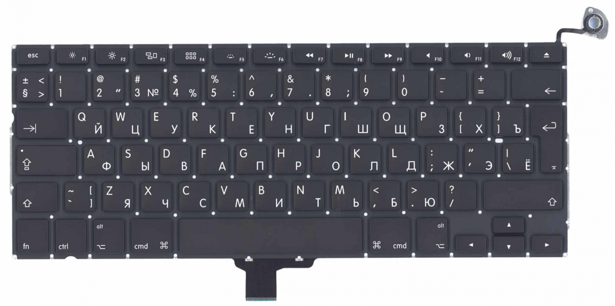 Клавиатура Apple MacBook A1278 2011+ RU Original