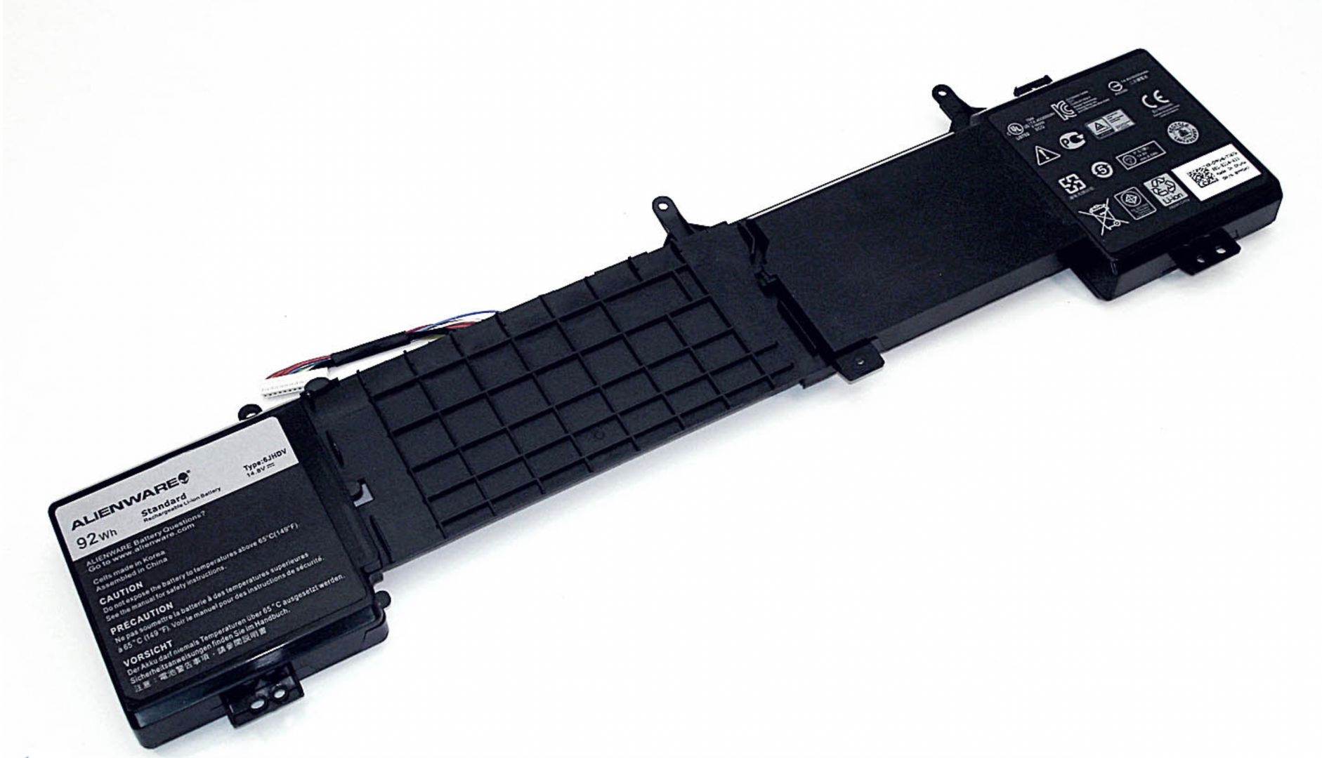 Аккумулятор DELL Alienware 17 R2 14.8V, 6200mAh, Original