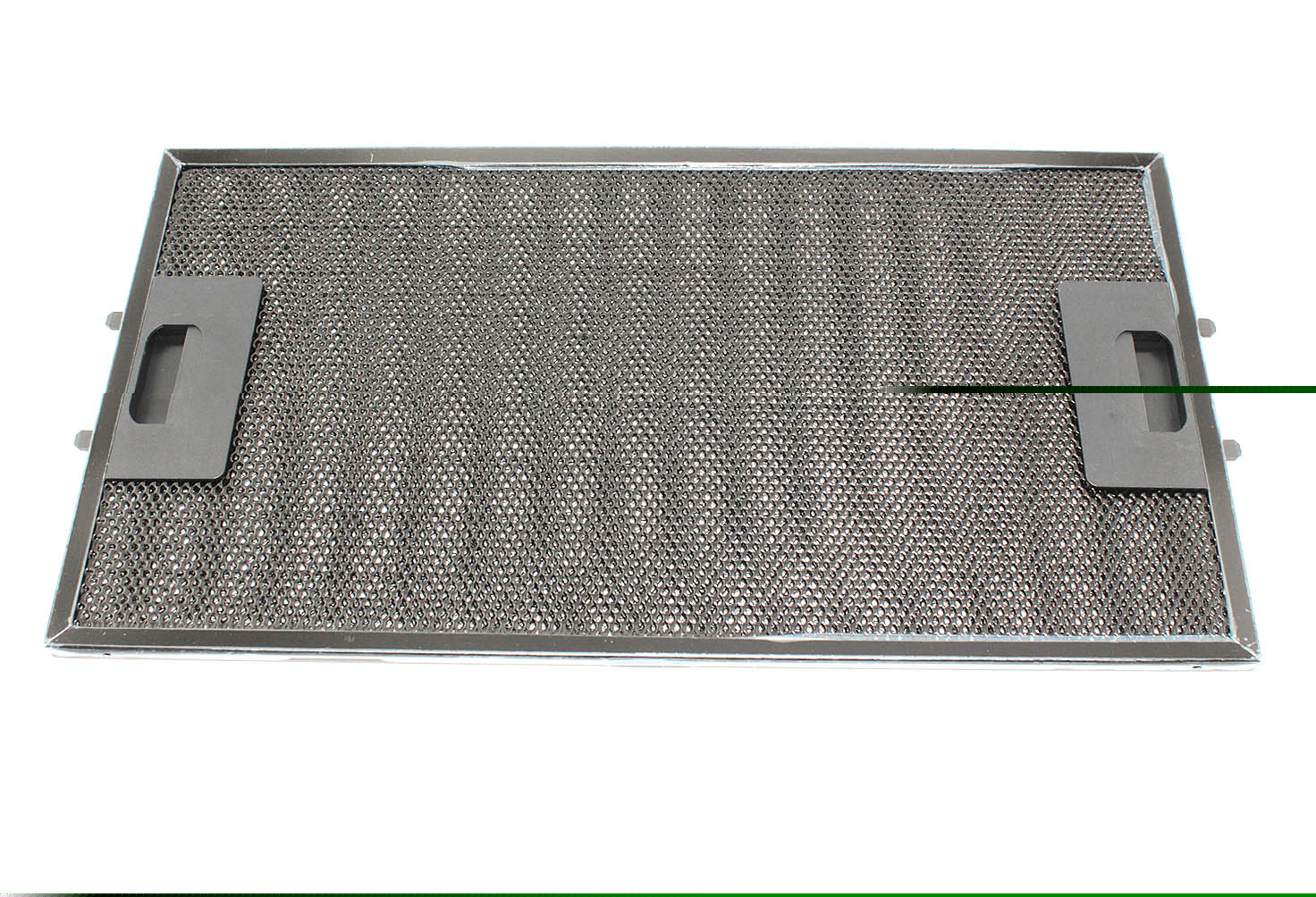 Жировой фильтр для вытяжки 375х205х8 чёрный