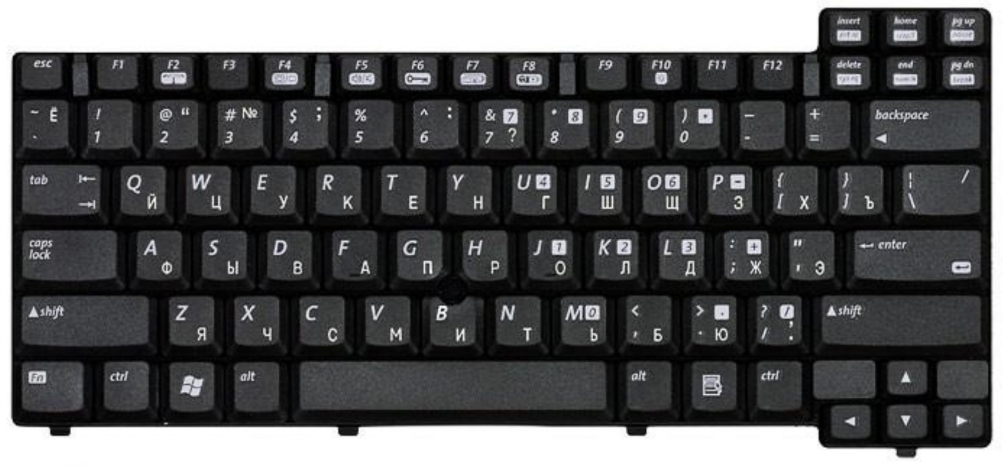 Клавиатура HP Compaq Evo N620c OEM