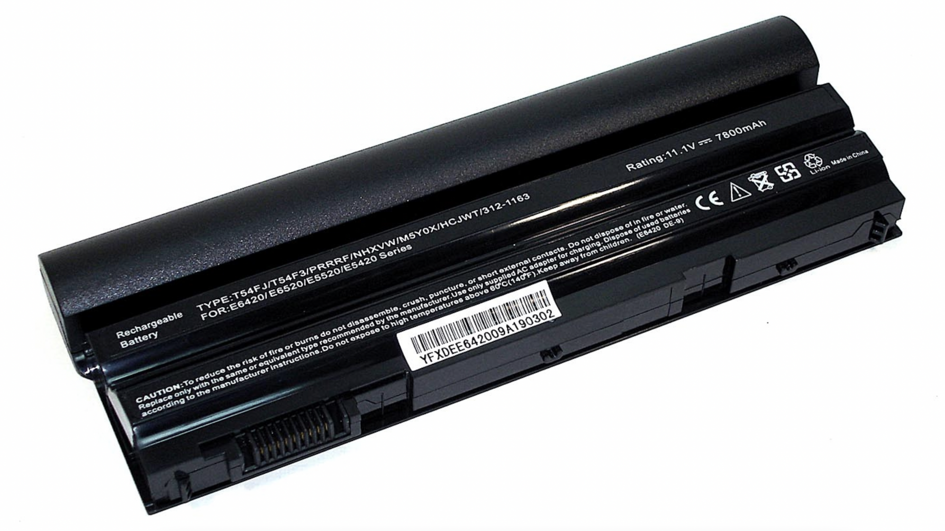 Аккумулятор DELL Latitude E5420 11.1V, 7800mAh, OEM