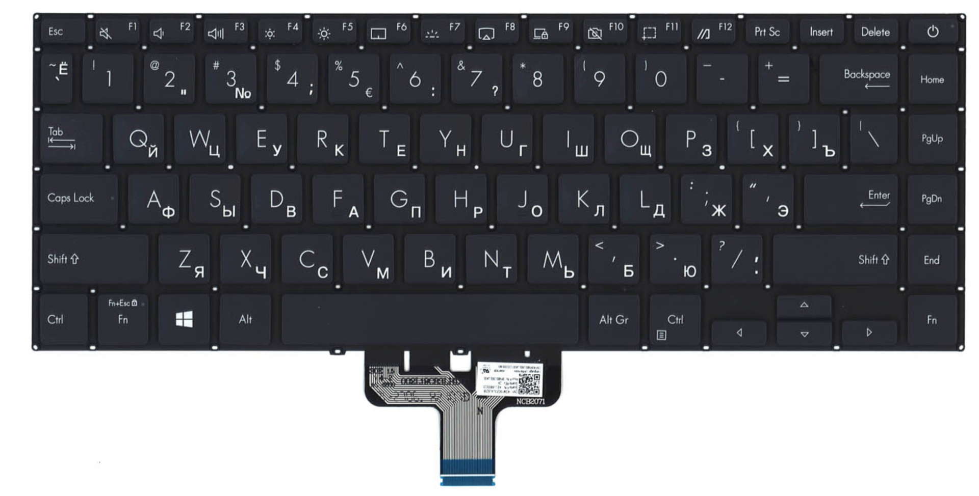 Клавиатура Asus Zenbook UX435EA OEM