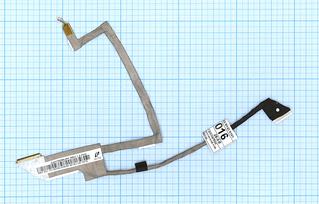 Шлейф матрицы для ноутбука Samsung N143 N145 N148 N150 N155   7650140