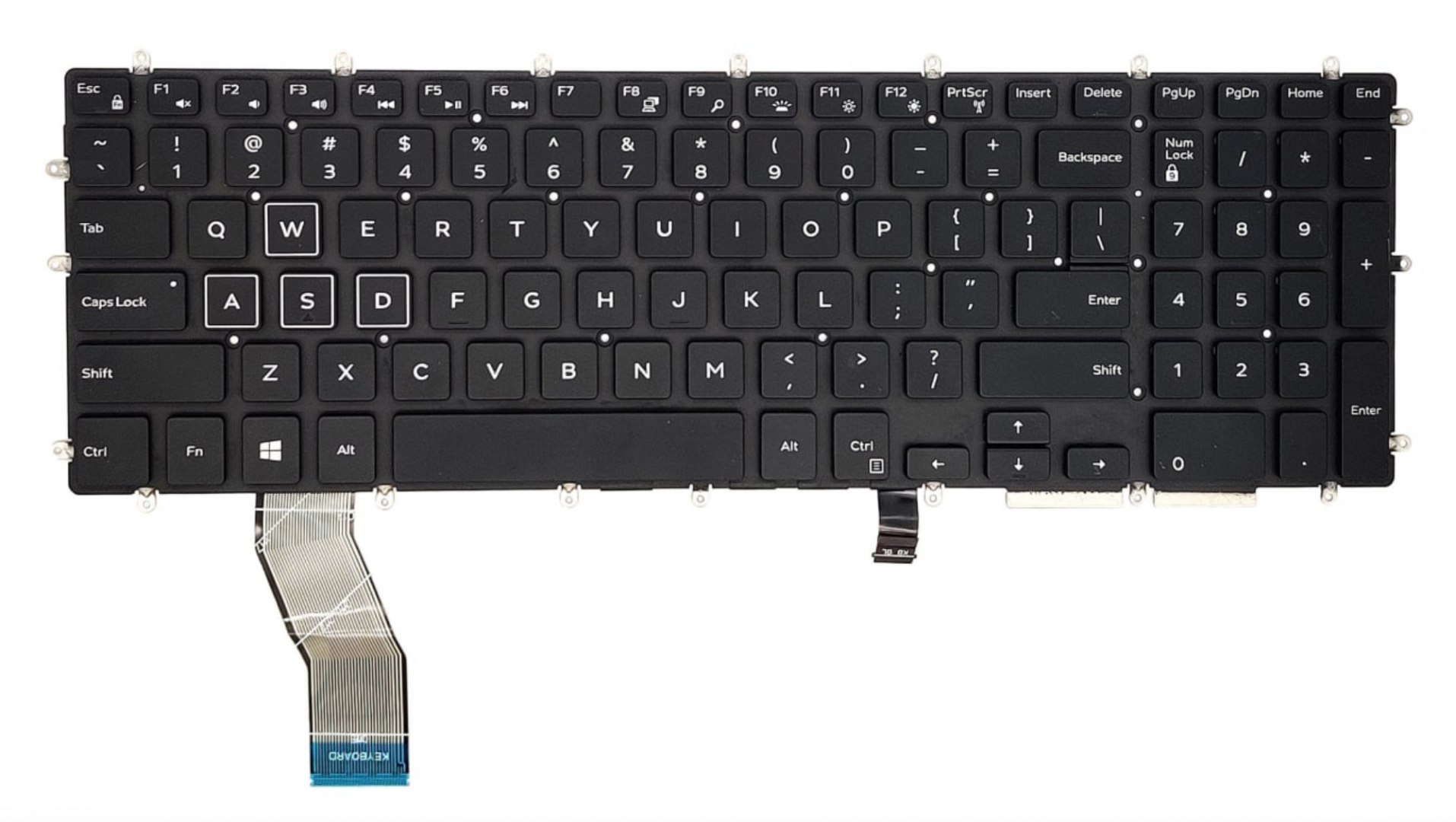 Клавиатура DELL G5 5590, G515-8542 с подсветкой, OEM