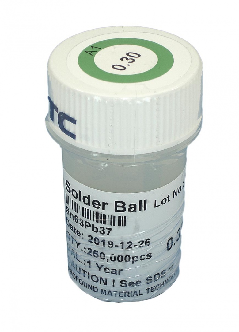 Шары для реболлинга 0,3 мм 250 тыс. штук