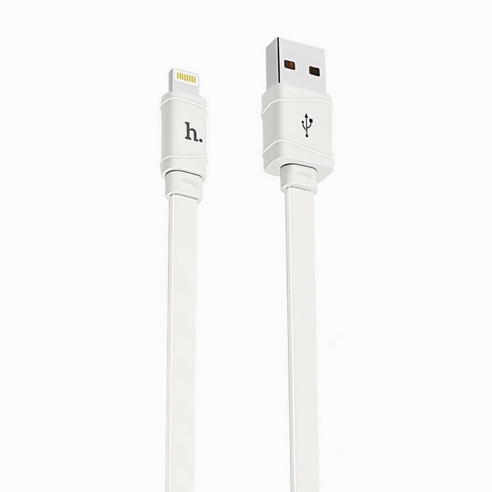 Кабель USB - Lightning 8-pin HOCO X5 белый (1м)