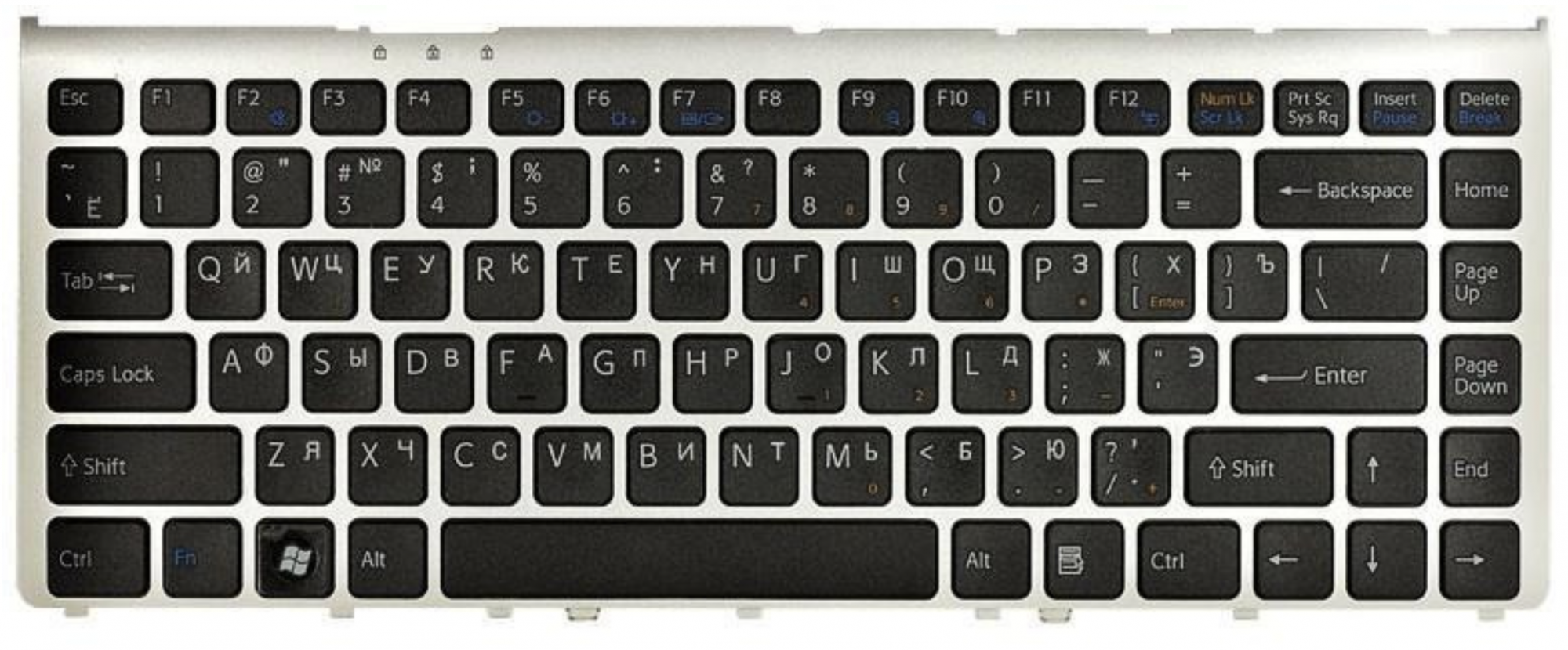 Клавиатура Sony Vaio VGN-FW230J/H OEM