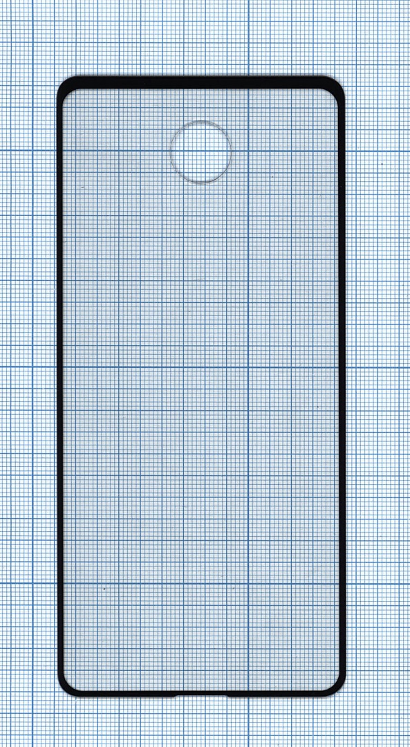 Защитное стекло "Полное покрытие" для Samsung Galaxy S10 черное