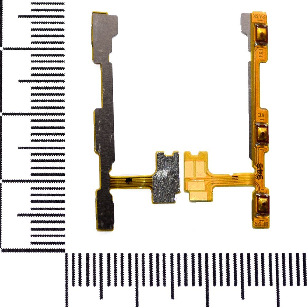 Шлейф Huawei P40 Lite E на кнопки включения/громкости