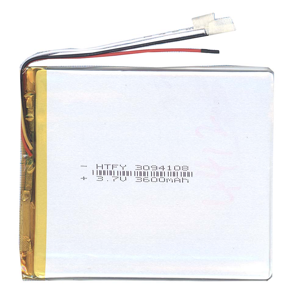 Аккумулятор Li-Pol (батарея) 3*94*108мм 3pin 3.7V/3600mAh