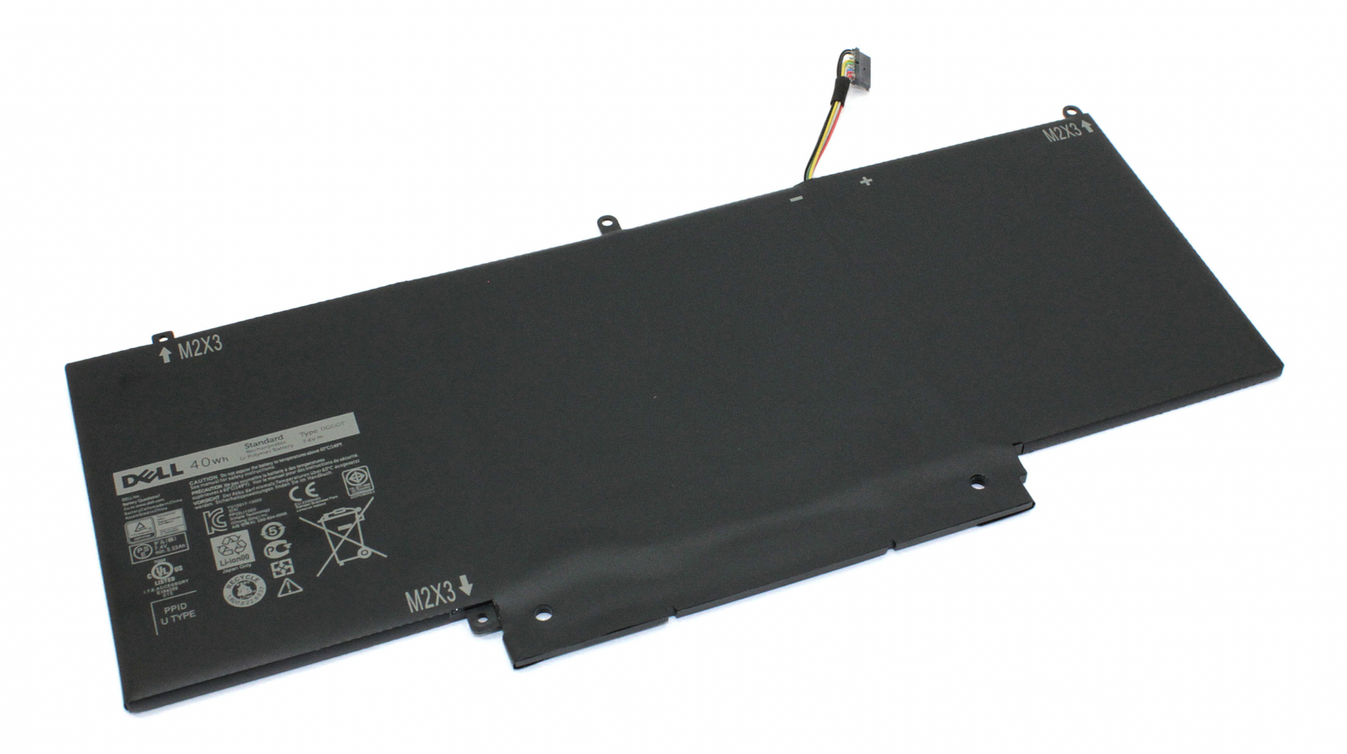 Аккумулятор DELL XPS 11D-2408T 7.4V, 5400mAh, Original