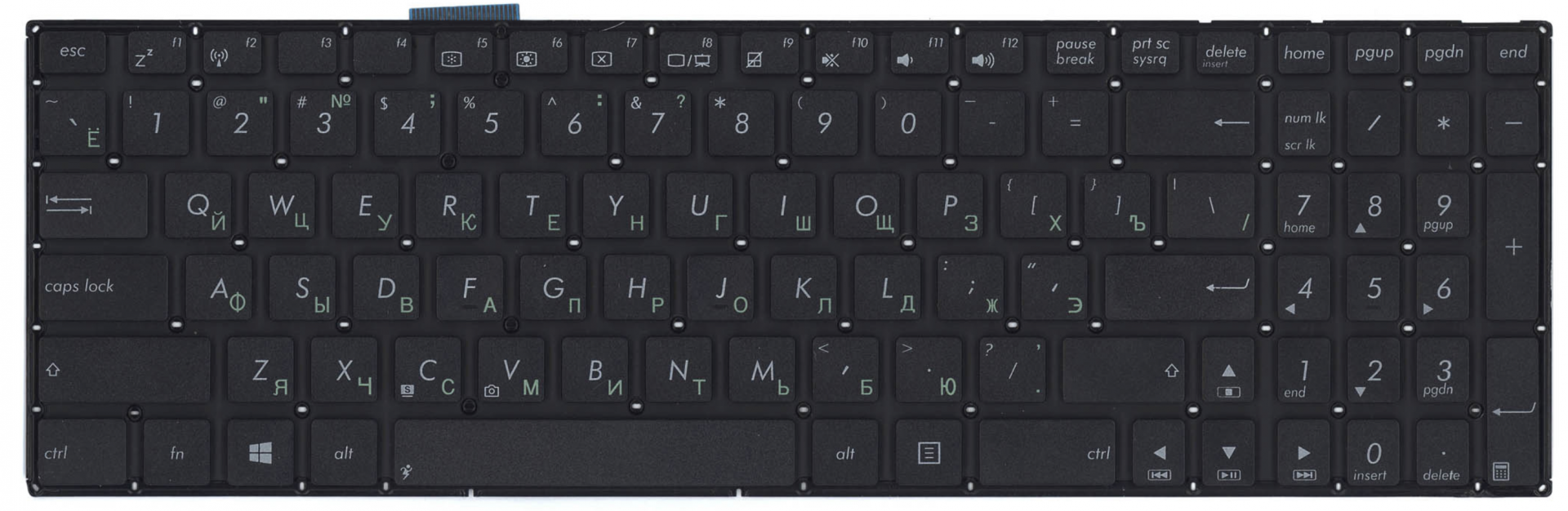 Клавиатура ASUS E502SA OEM