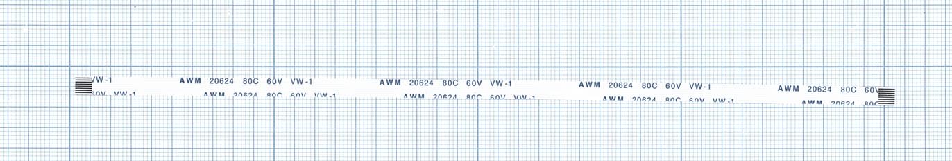 Шлейф универсальный 8pin, шаг 0,8мм, длина 20см