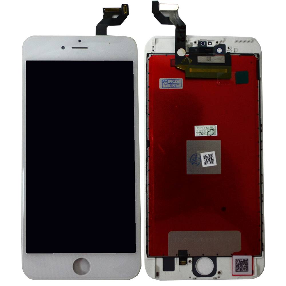 Дисплей iPhone 6S Plus + тачскрин + рамка белый (матрица orig)