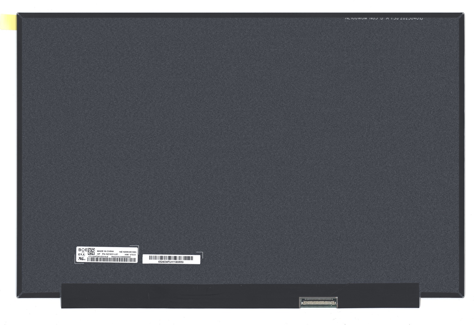 Матрица NE160WUM-N65