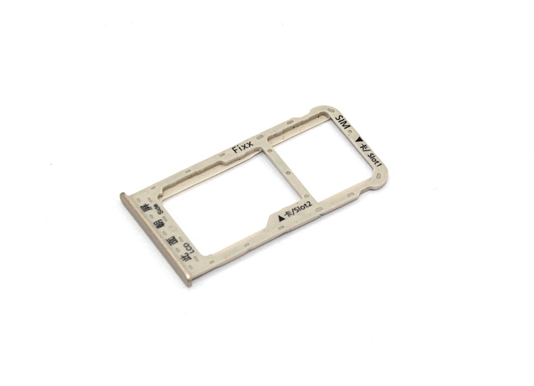 Лоток для SIM-карты Huawei Enjoy 7S золотой