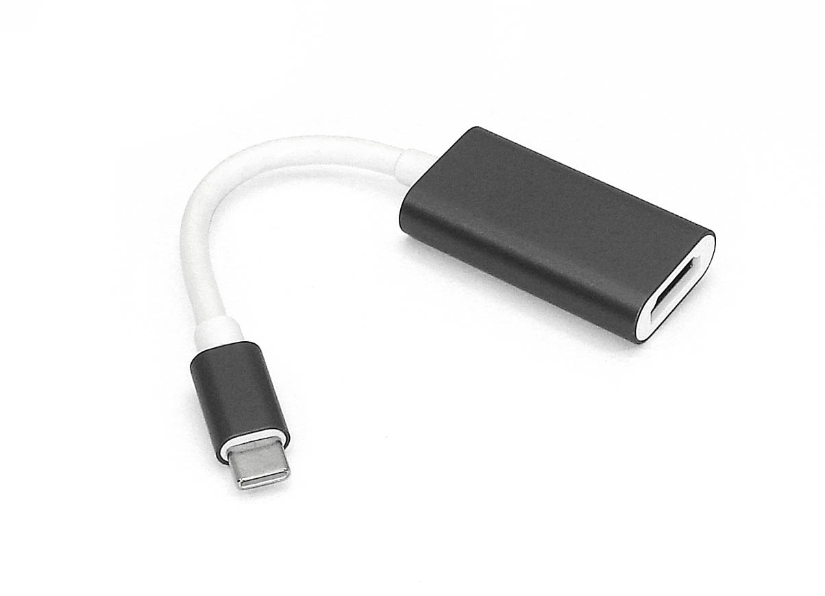 Адаптер Type-C на HDMI 4K серый