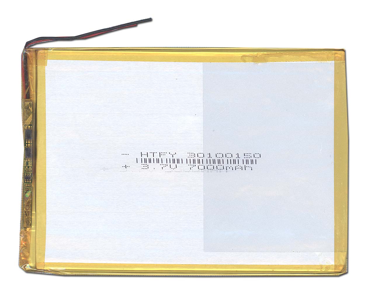 Аккумулятор Li-Pol (батарея) 3*100*150мм 2pin 3.7V/7000mAh