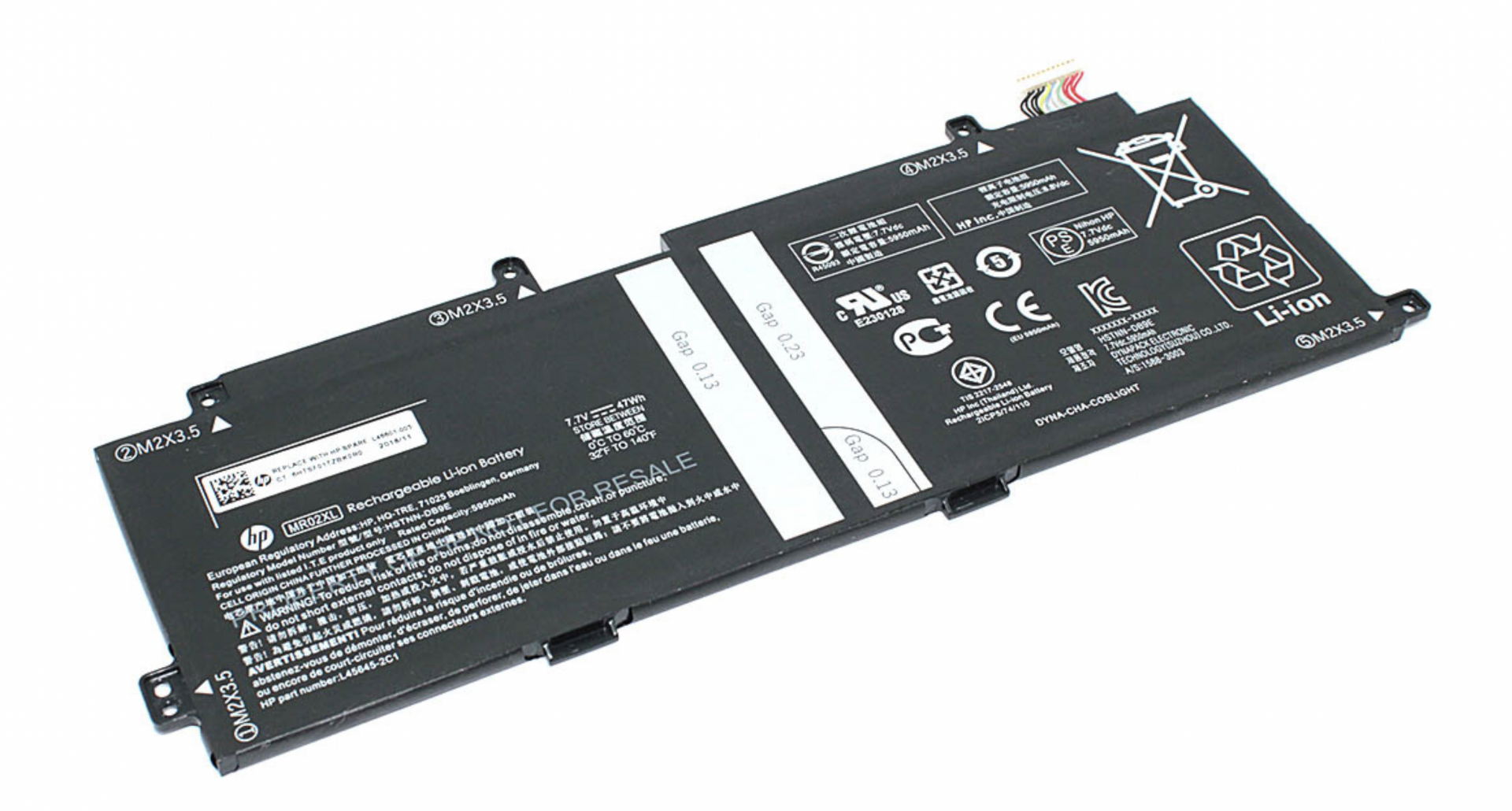 Аккумулятор HP Elite x2 G4 Tablet 7.7V, 5950mAh, Original