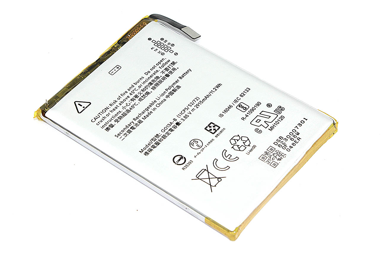 Аккумуляторная батарея для Google Pixel 3 (G013A, G013B) 3.85V 2915mAh Li-Pol