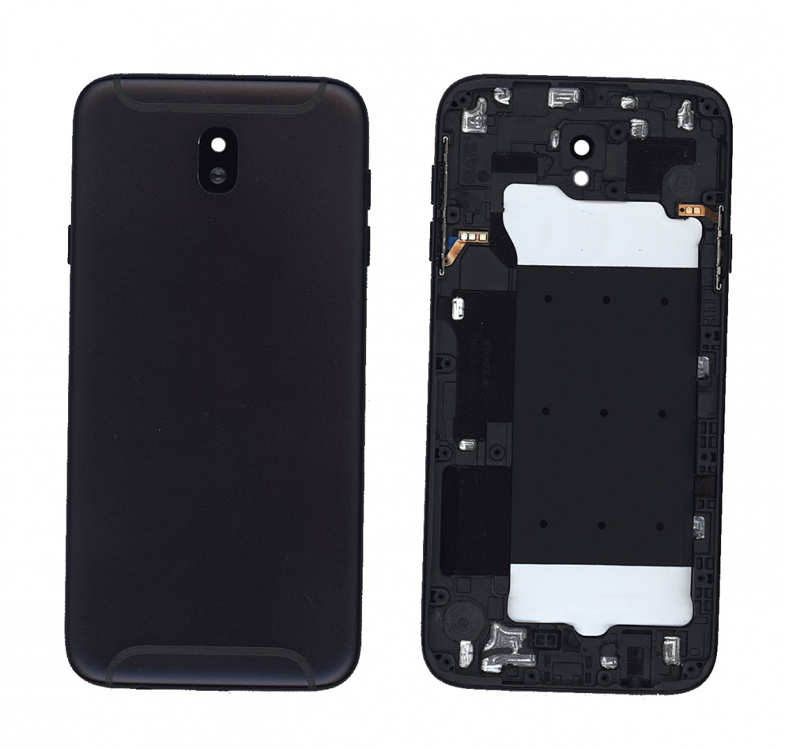 Задняя крышка для Samsung Galaxy J7 (2017) SM-J730F черная
