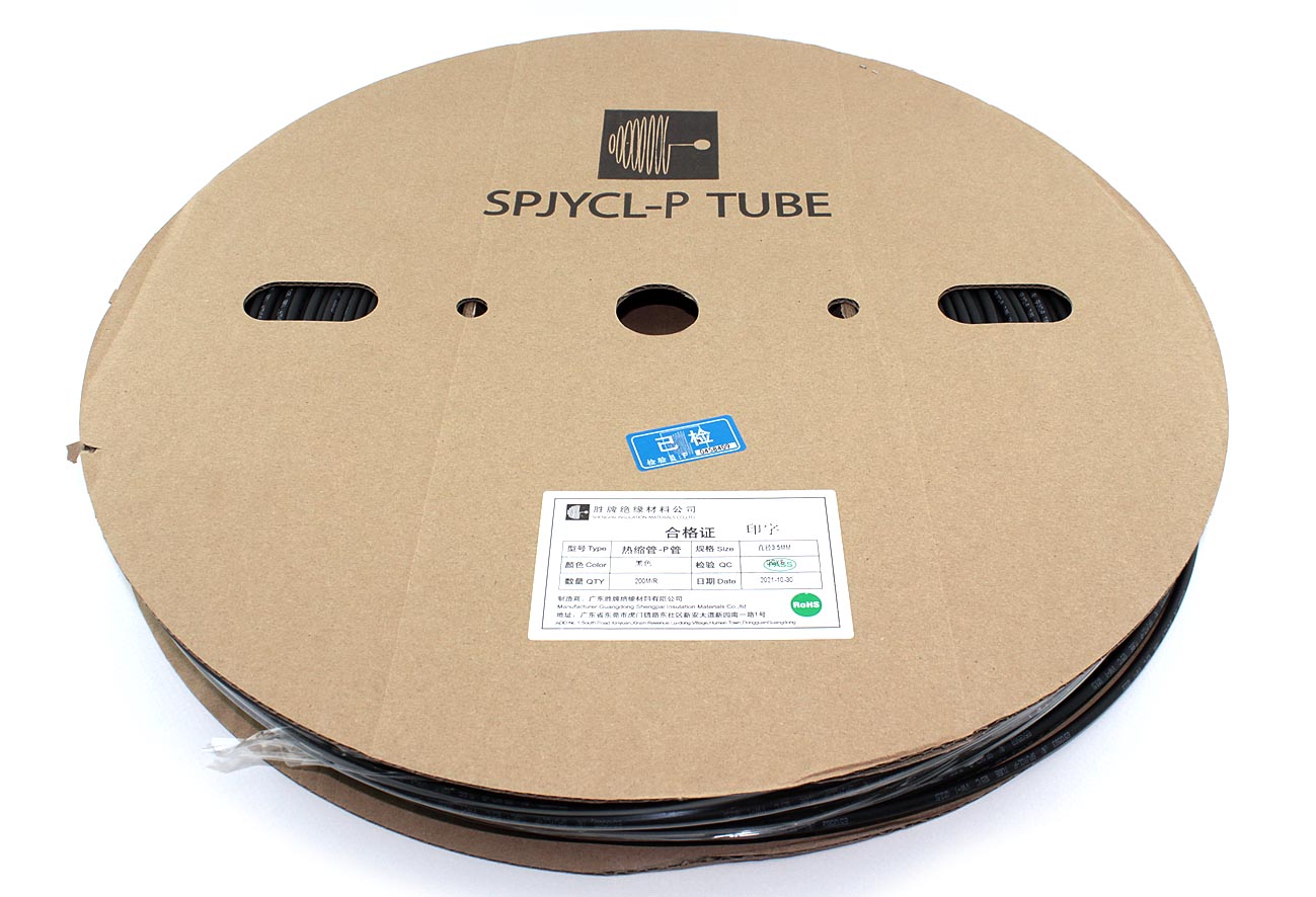 Термоусадка d 3,5мм длина 200м катушка