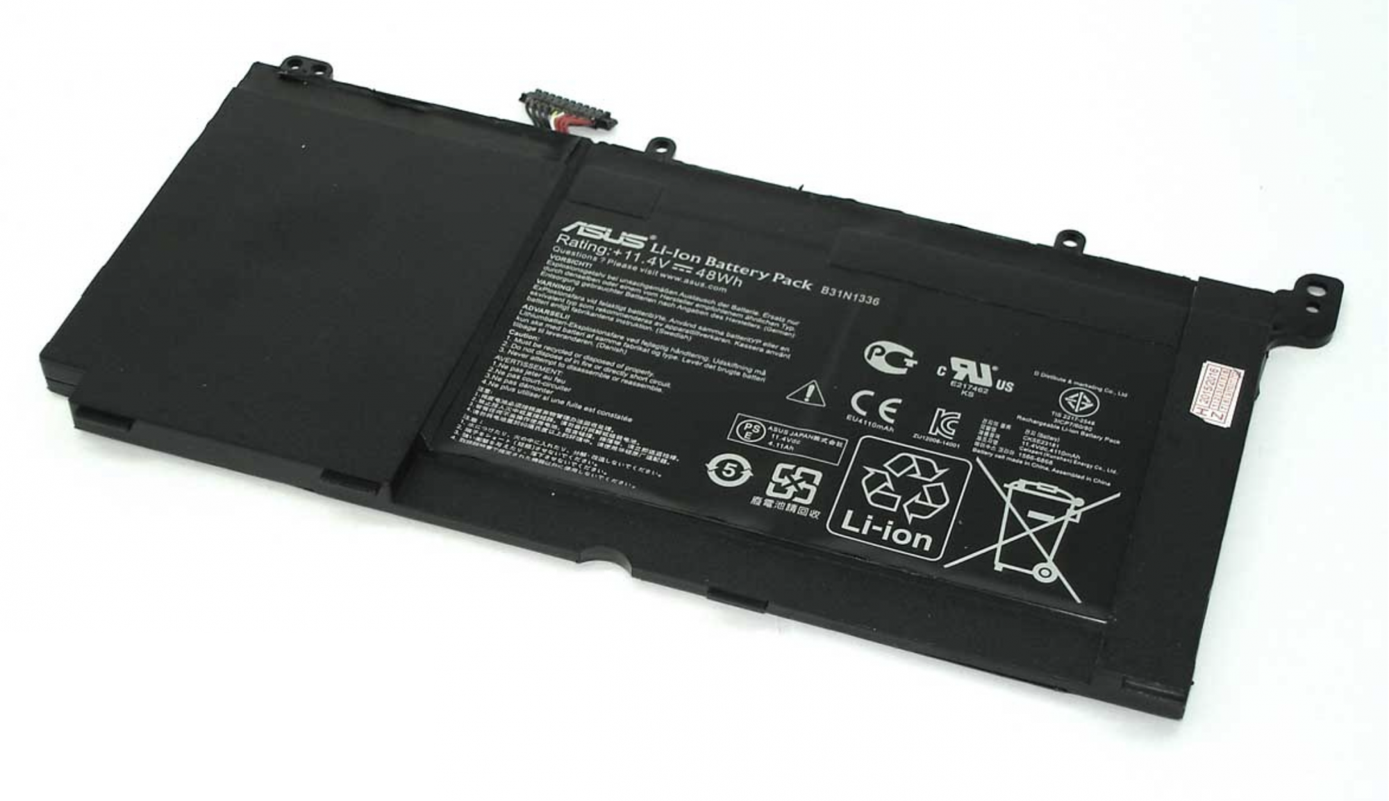 Аккумулятор Asus Vivobook S551LB 11.4V, 48Wh, Original