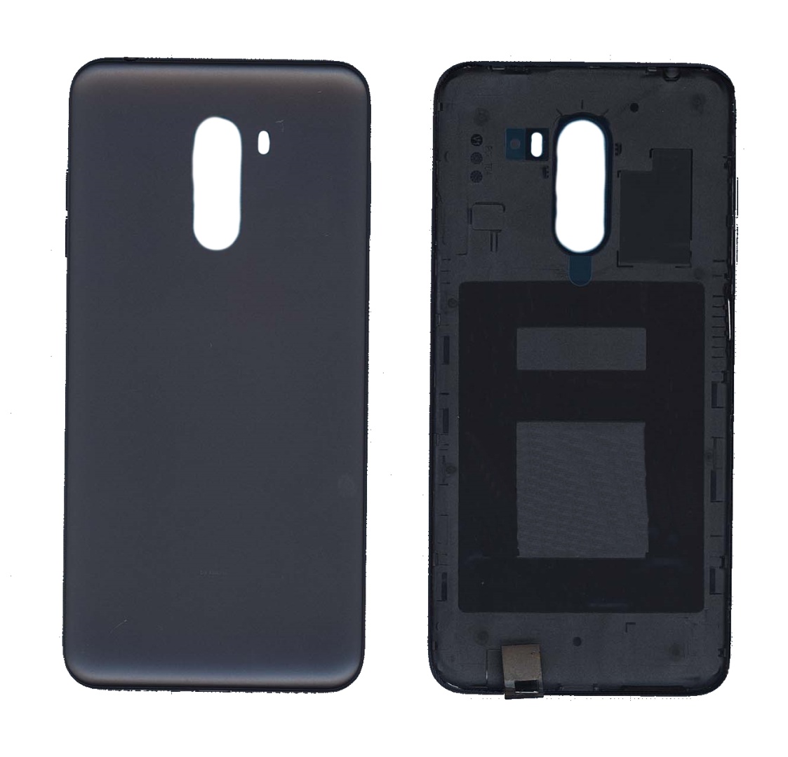 Задняя крышка для Xiaomi Pocophone F1 черная