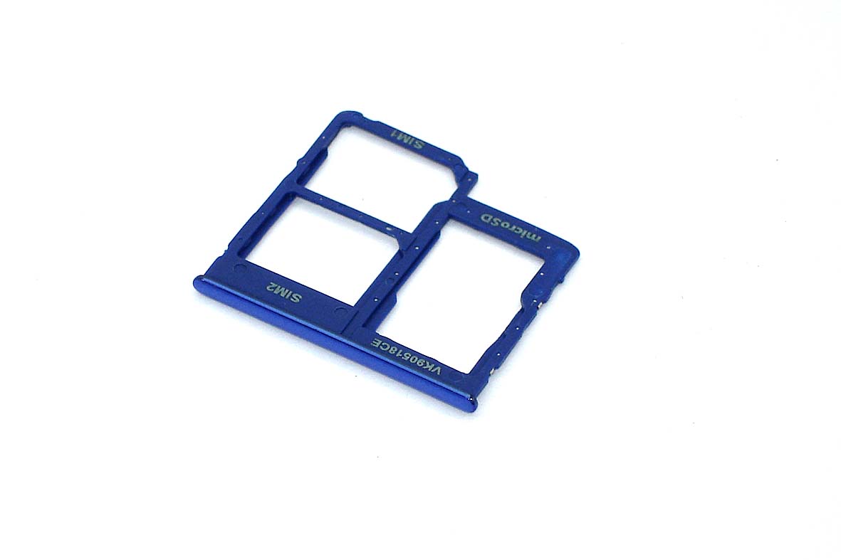 Лоток для SIM-карты Samsung Galaxy A40 (A405F) синий