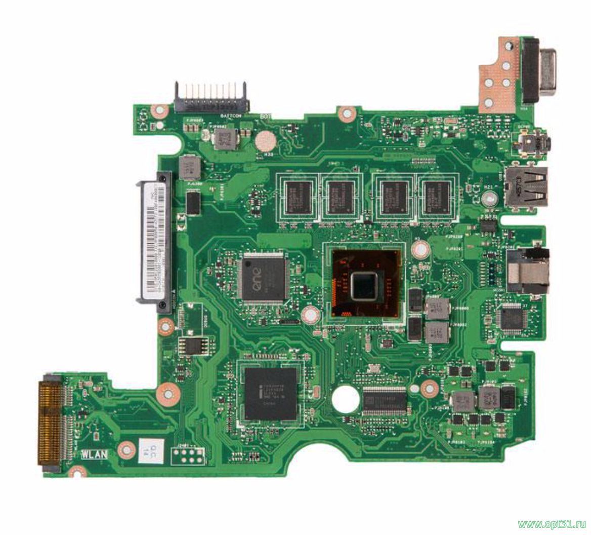 Материнская плата Asus X101CH в сборе