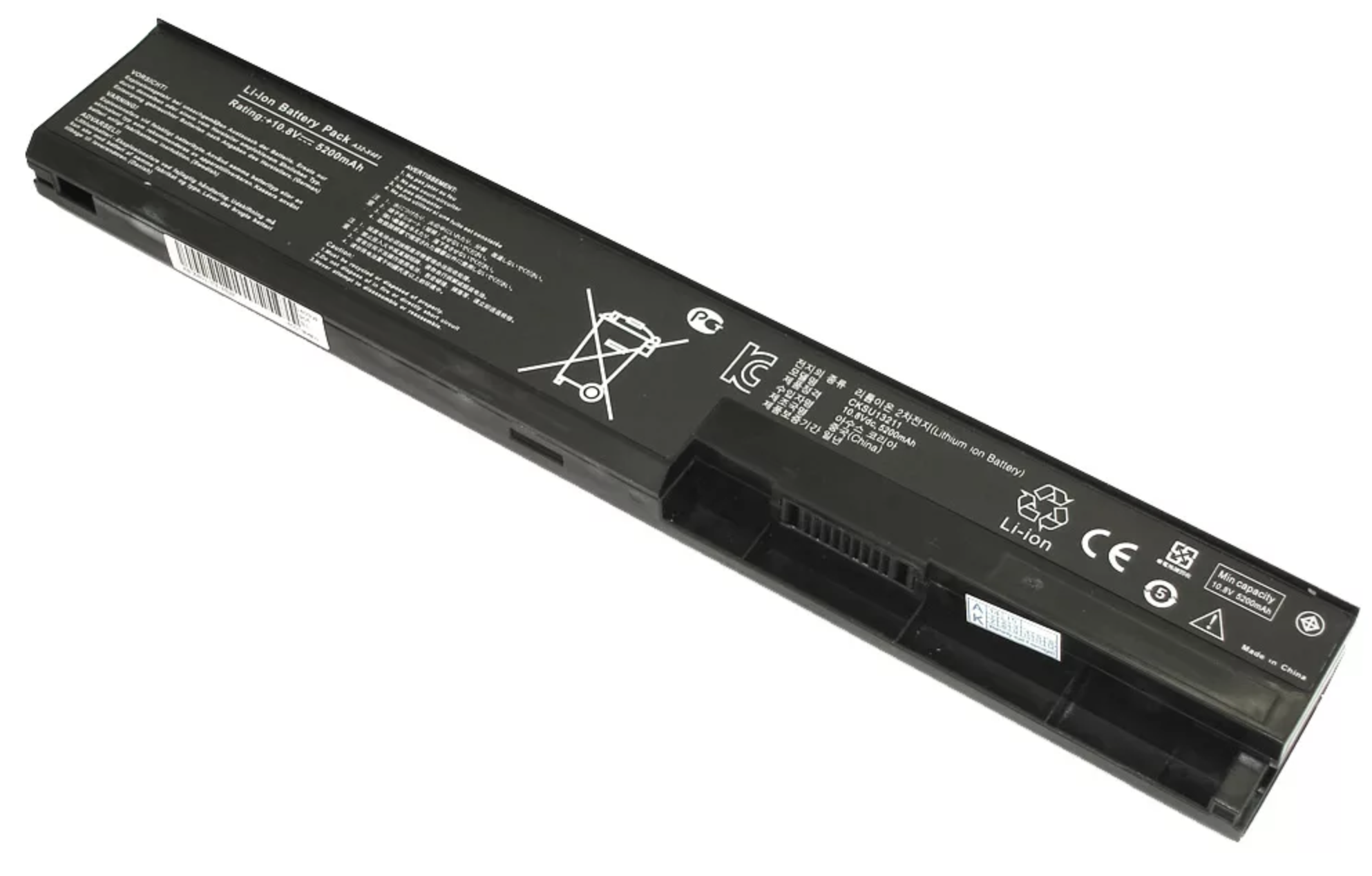 Аккумулятор ASUS X401 10.8V, 5200mAh, OEM