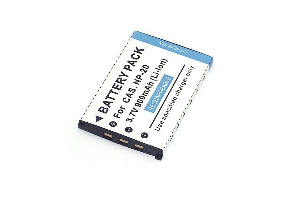 Аккумуляторная батарея для фотоаппарата Casio NP-20  3,7V 1200mAh