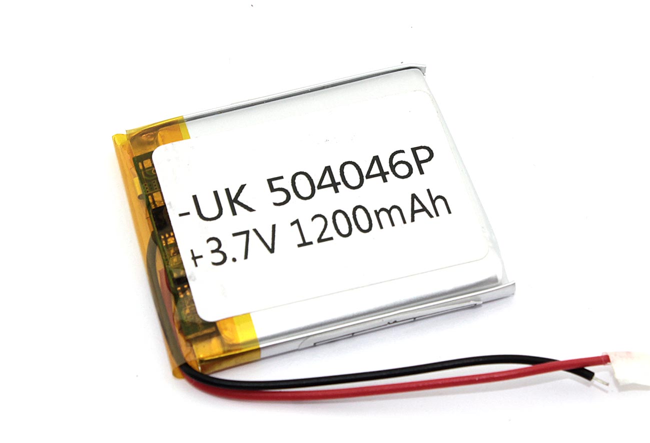 Аккумулятор Li-Pol (батарея) 5*40*46мм 2pin 3.7V/1200mAh