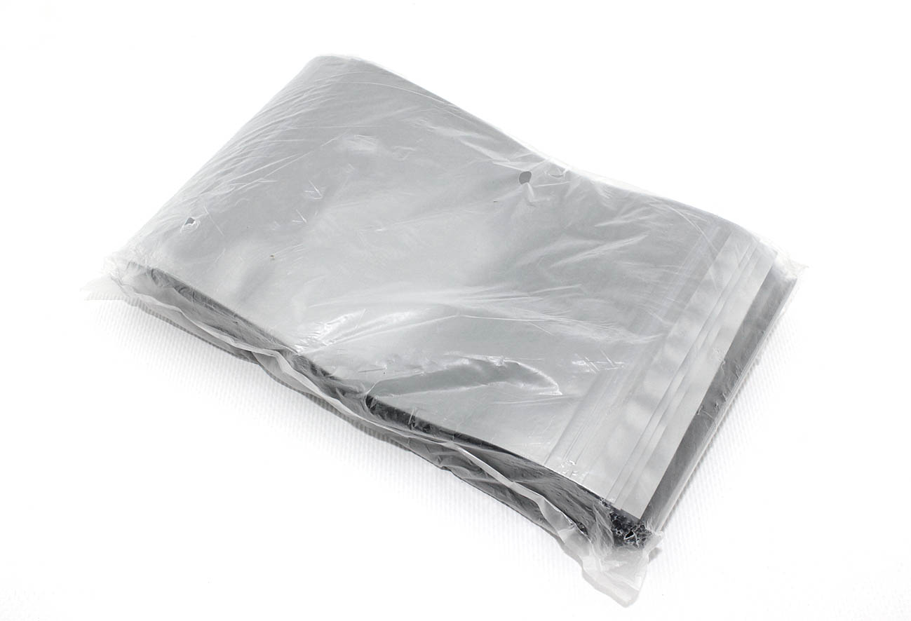 Упаковка 100 шт. антистатических пакетов с зип-локом 13х18см