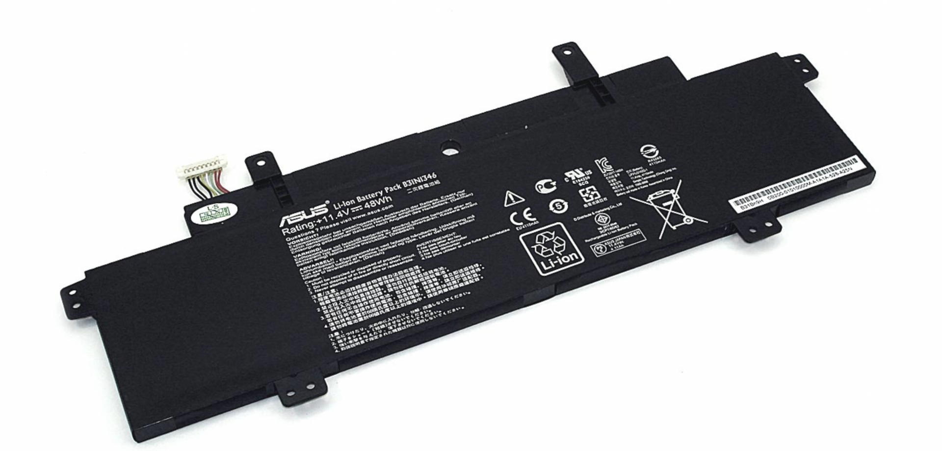 Аккумулятор Asus Chromebook C300MA 11.4V, 48Wh, Original