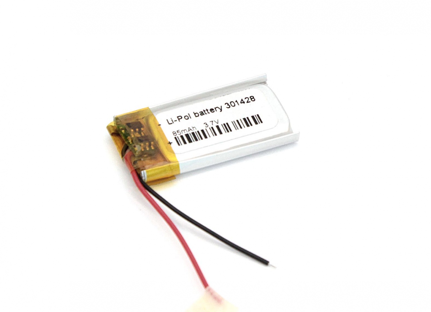 Аккумулятор Li-Pol (батарея) 3*14*28мм 2pin 3.7V/85mAh