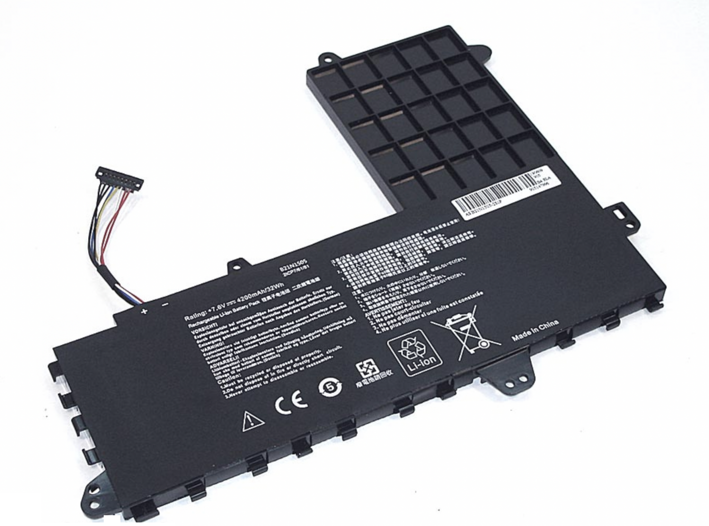 Аккумулятор Asus R417NA 7.6, 32Wh, OEM