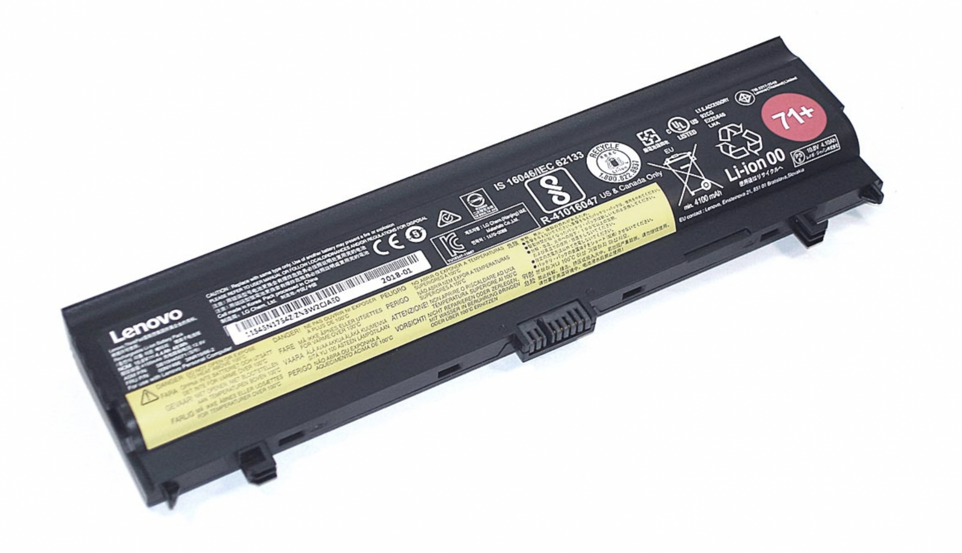 Аккумулятор Lenovo ThinkPad Edge L560 10.8V, 48Wh, Original