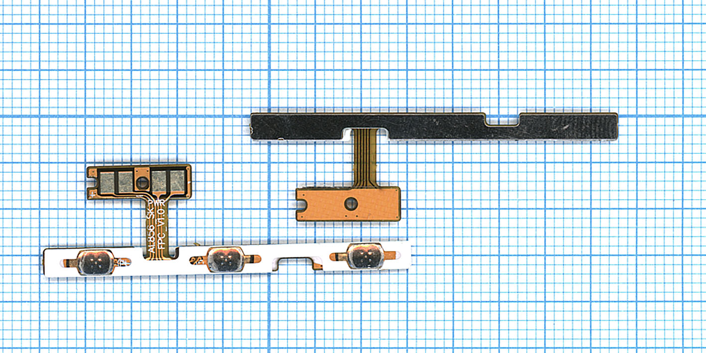 Шлейф кнопки включения и кнопок громкости для Meizu M5c