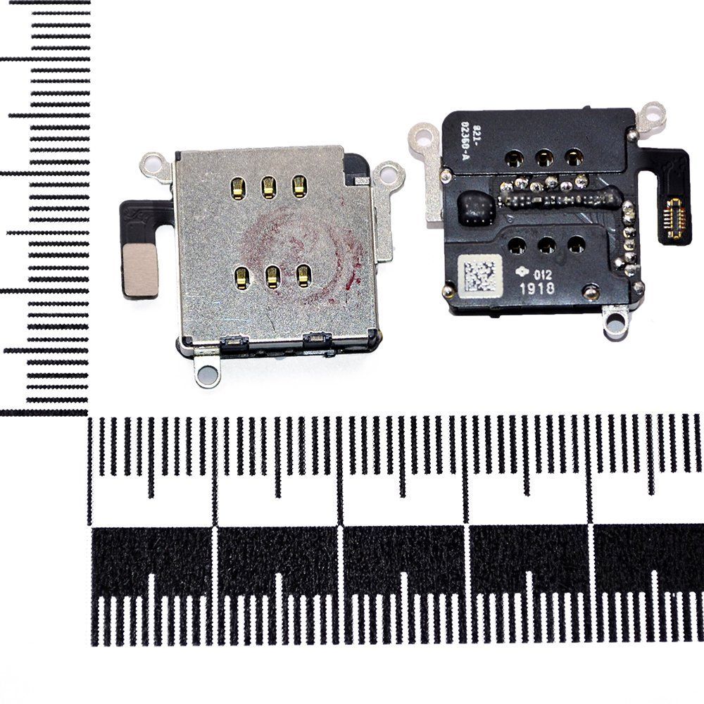 Шлейф iPhone 11 + считыватель сим