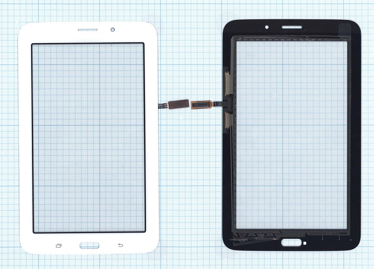 Сенсорное стекло (тачскрин) для Samsung Galaxy Tab 3 Lite 7.0 SM-T116 3G белое