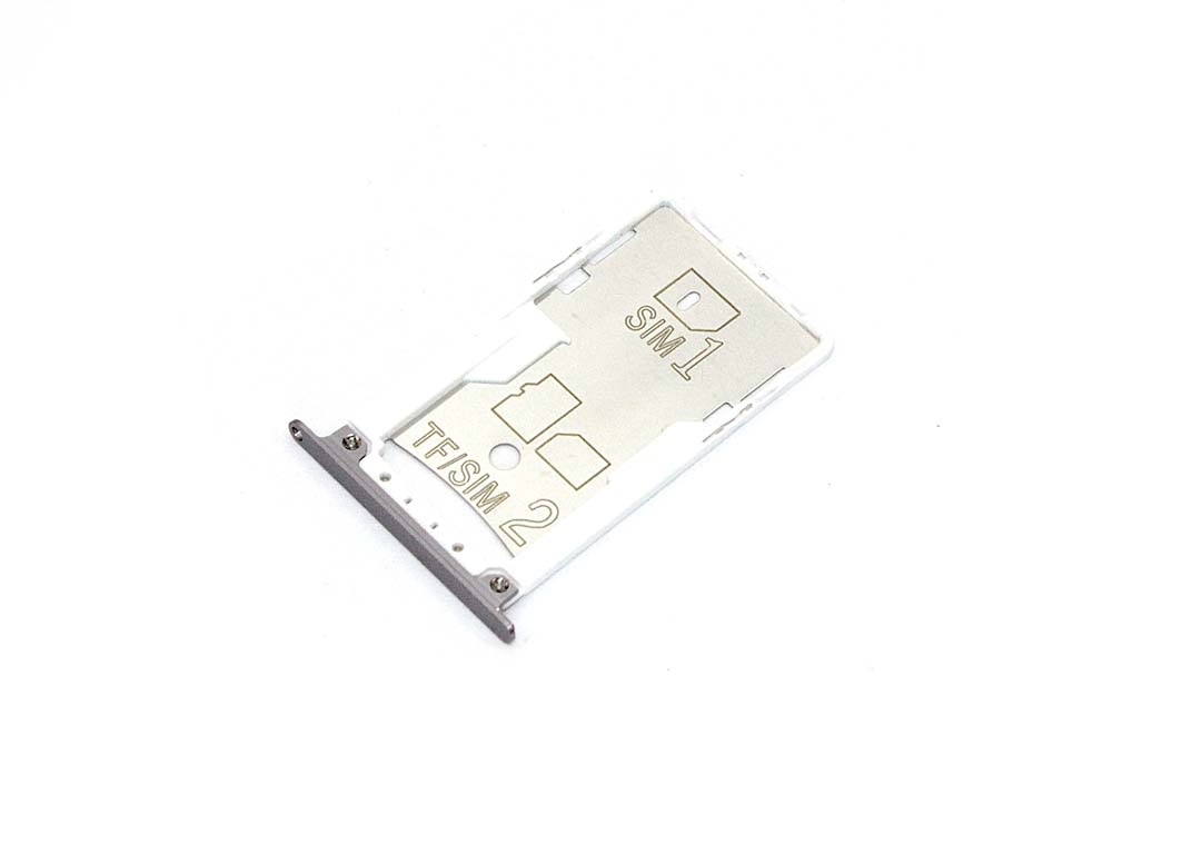 Лоток для SIM-карты Xiaomi Redmi Note 4 серый