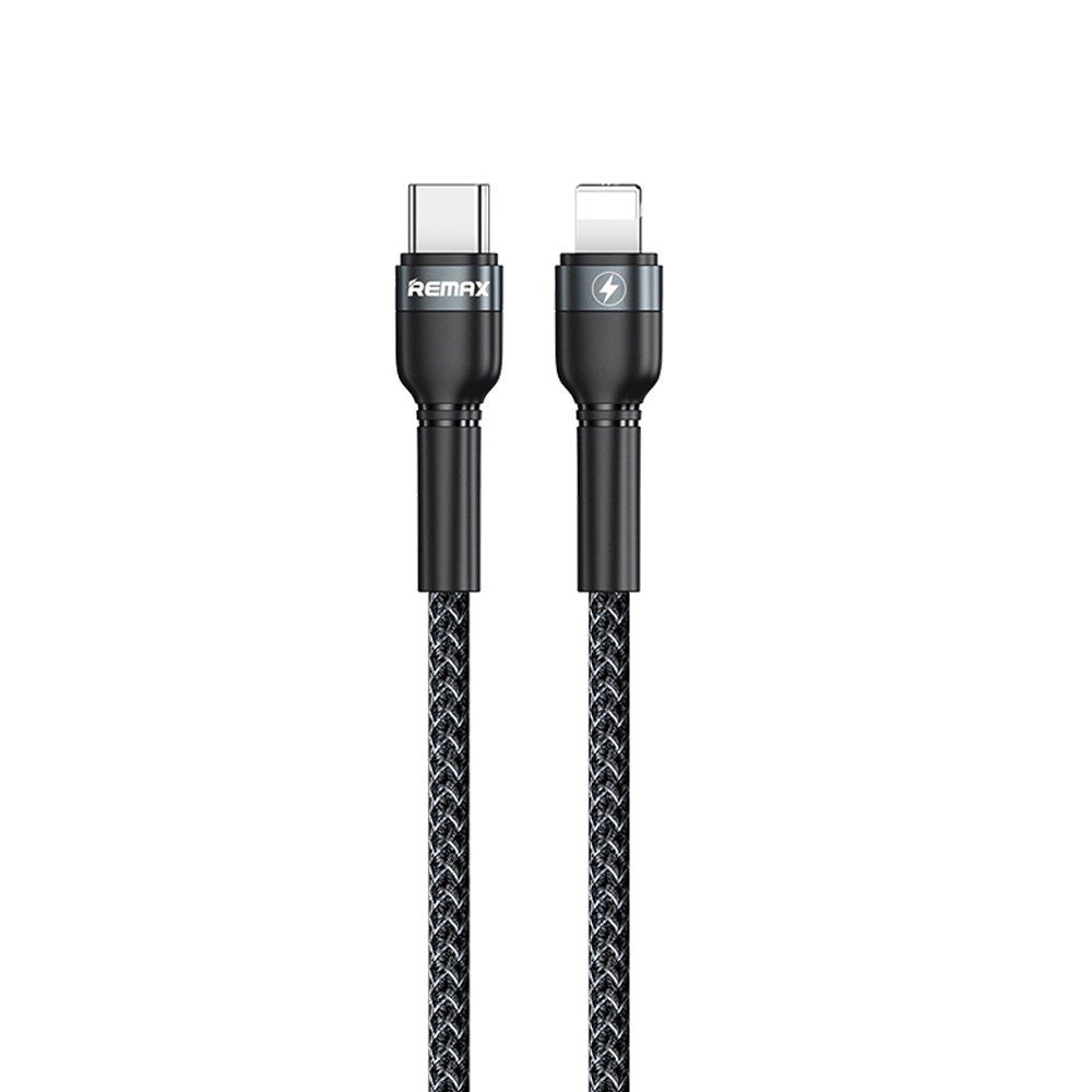 Кабель USB TYPE-C - Lightning 8-pin REMAX Jany RC-171 черный