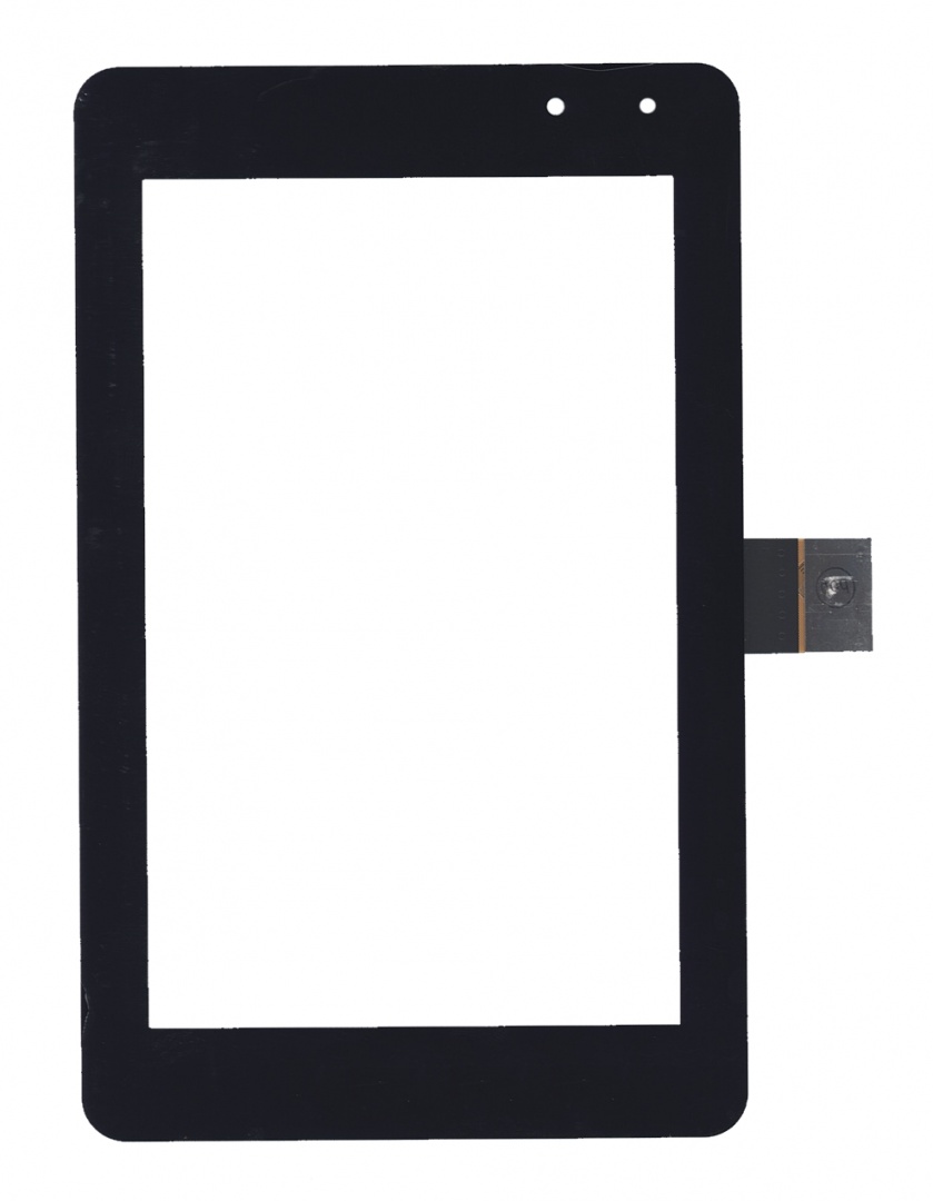 Сенсорное стекло (тачскрин) для Lenovo v2007 черное