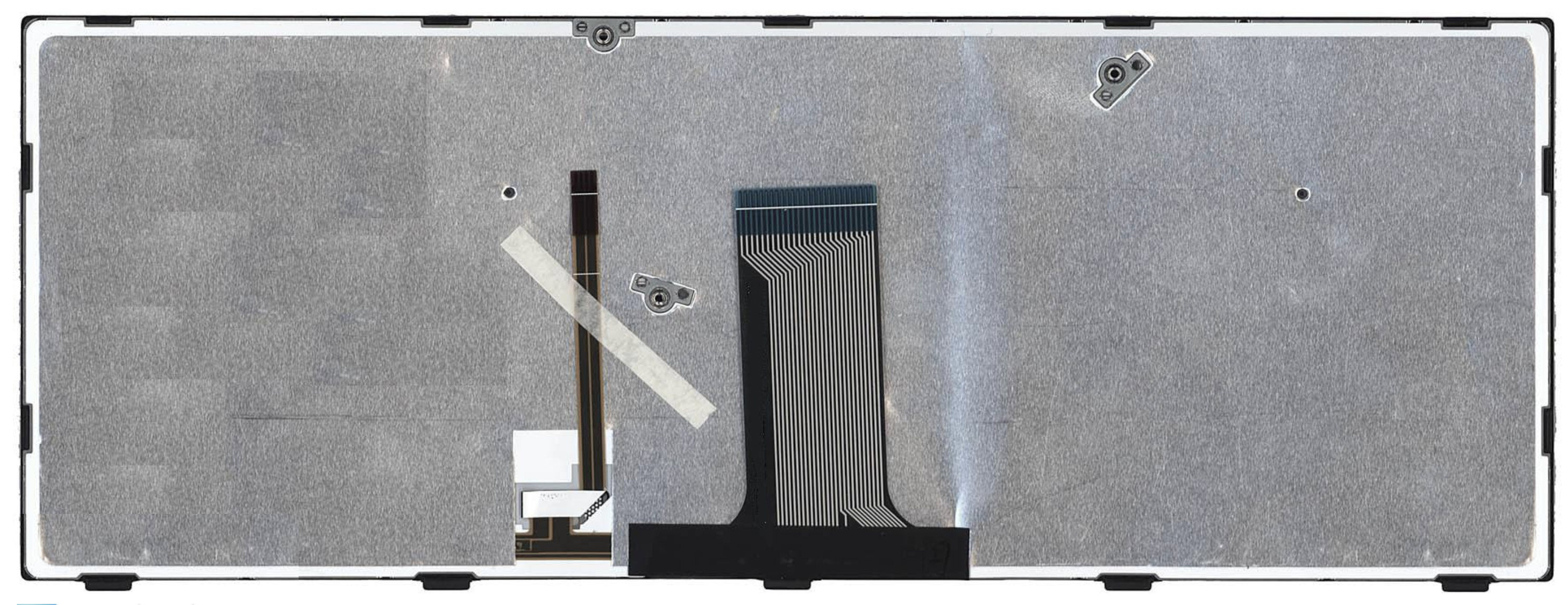 Клавиатура Lenovo IdeaPad Flex B40-80 с рамкой, с подсветкой, OEM