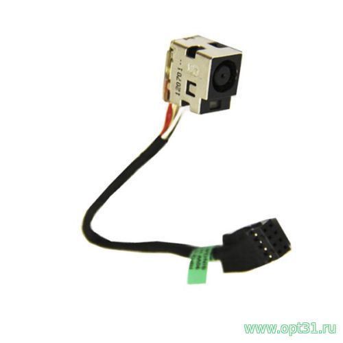 Разъем питания с кабелем HP G6-2000 серии