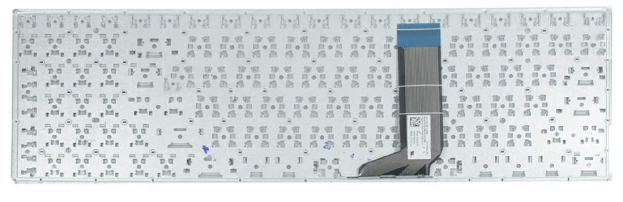 Клавиатура ASUS X756UQ белая, без рамки, гор. Enter, OEM