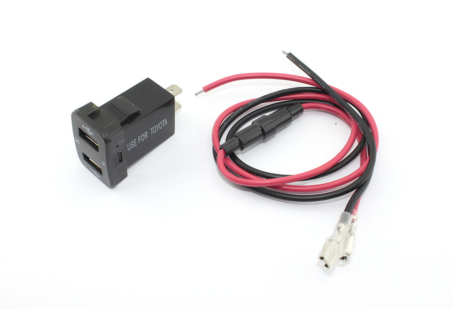 Автомобильный модуль питания 2 USB 12-24В (2USBх2,1А) с индикацией