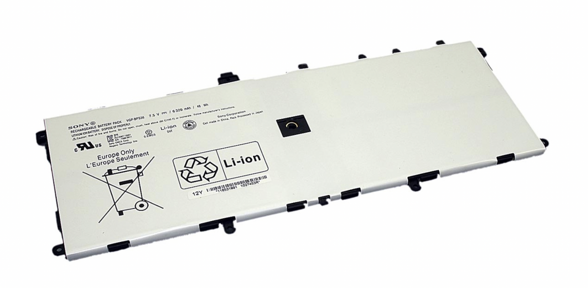 Аккумулятор Sony VAIO SVD1321BPXB 7.5V, 48Wh, Original